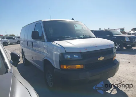 2022 Chevrolet Express Cargo Rwd 2500 Regular Wheelbase Wt from USA, damaged, VIN 1GCWGAFP2N1182138